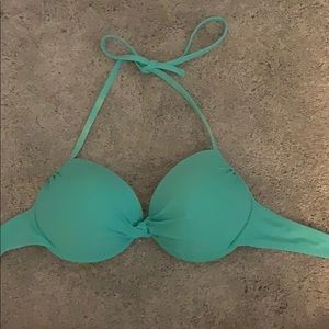 teal bathing suit